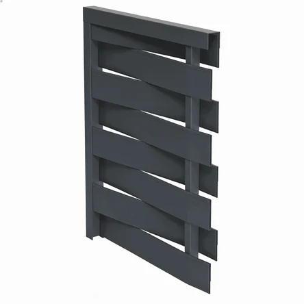 Забор Ротанг однотонный