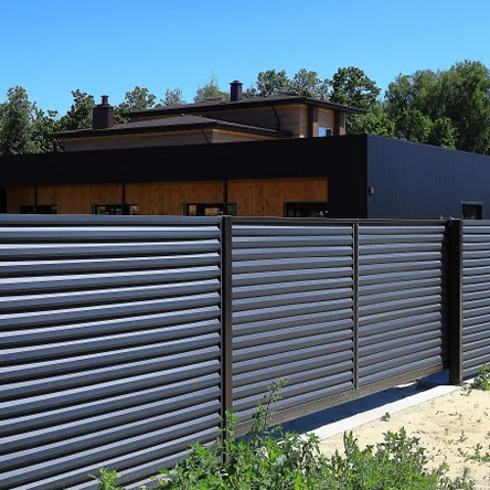 Забор жалюзи